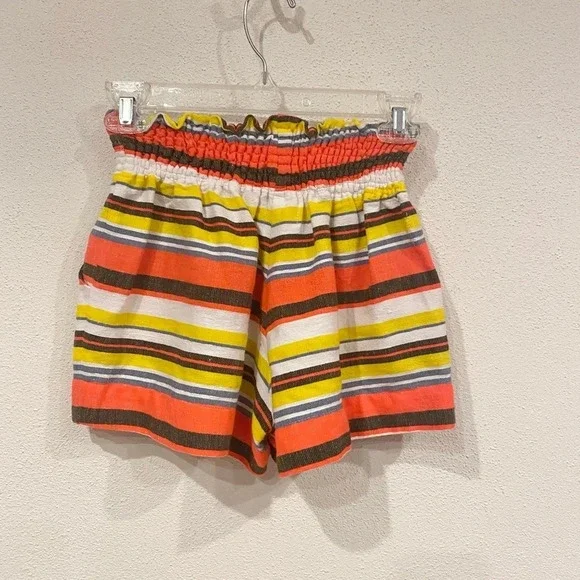 LemLem Striped Elastic Waist Shorts Size Small EUC - Picture 4 of 4